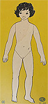 Esquema corporal. Cuerpo de ni�a.