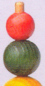Esferas apilables de madera