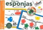 Pinta con esponjas. �Has pintado flores en el campo?