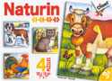 Naturin animales dom�sticos. Puzzle.