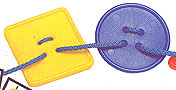 Botones geom�tricos (81 piezas)