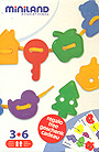 Estuche de figuras ensartables (40 piezas)