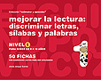 Colecci�n estimular y aprender. Mejorar la lectura: discriminar letras, silabas y palabras. Nivel 1.