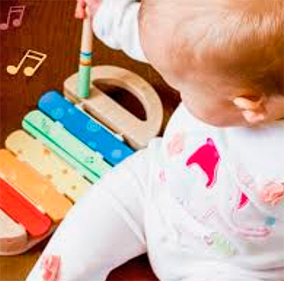 Musicoterapia para bebés