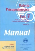 Batería psicopedagógica EOS-3. ( Manual + Cuadernillo ).
