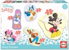 Baby Puzzles Mickey y sus amigos, 5 puzzles progresivos