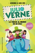 Aprende a leer con Julio Verne. La vuelta al mundo en 80 das. En letra mayscula