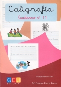 Caligrafa. Cuaderno 11. Pauta Montessori