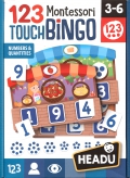 123 Montessori Touch Bingo. Números y cantidades