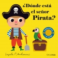 ¿Dónde está el señor pirata? Solapas de tela y un espejo