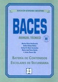 Manual T�cnico de BACES 1-2, Bateria de Contenidos Escolares de Secundaria.