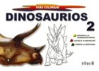 Dinosaurios 2 para colorear. Gigantes para colorear