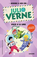 Aprende a leer con Julio Verne. Viaje a la luna. En letra mayscula