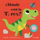 ¿Dónde está la T. rex? Solapas de tela y un espejo