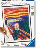Munch. El grito. Pintar con n�meros para adultos