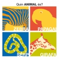 Quin Animal s? zebra, papagai, serp i girafa