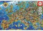 Educa Puzzle 500 piezas. Mapa de Europa