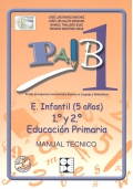 PAIB 1. Prueba de Aspectos Instrumentales Básicos en Lenguaje y Matemáticas. Educación infantil ( 5 años ), 1º y 2º educación primaria. Manual técnico.
