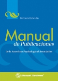 Manual de Publicaciones de la American Psychological Association. Tercera edicin.