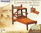 Imprenta. Las creaciones del genio Leonardo da Vinci.