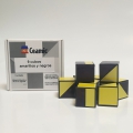 Cubos de plástico amarillos y negros (9 unidades)