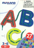 Estuche de alfabeto para coser (27 piezas)