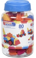 Bote Bristle Blocks (80 piezas)