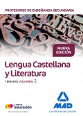 Lengua Castellana y Literatura. Temario. Volumen 2. Cuerpo de Profesores de Enseñanza Secundaria.
