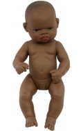 Muñeca bebé africana (32 cm)