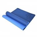 Esterilla de Yoga TPE. Bicolor. 6 mm. Antideslizante. Azul
