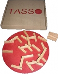 Tasso. Un juego muy competitivo que requiere estrategia, habilidad y perspicacia.