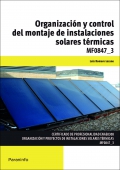Organización y control del montaje de instalaciones solares térmicas