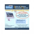 Gestor Online de BADYG S, Batería de Aptitudes Diferenciales y Generales (60 usos)