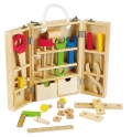 Malet�n de herramientas madera (10 piezas)
