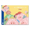 3 piggy Actibook + CD