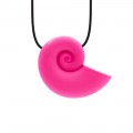 Colgante para masticar concha marina rosa duro