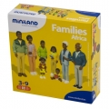 Figuras de familia africana (8 figuras)
