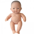 Muñeca bebé asiática (21 cm)
