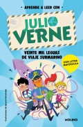 Aprende a leer con Julio Verne. Veinte mil leguas de viaje submarino. En letra mayscula
