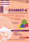 EVAMAT - 6. Evaluación de la Competencia Matemática. (1 cuadernillo y corrección)