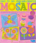 Dibujos en mosaico (Mariposa, magdalena, mariposa y flor)