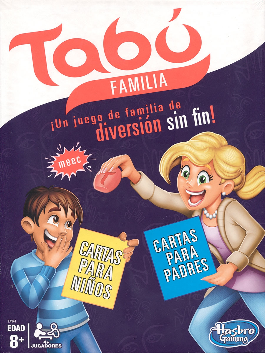 Juego De Mesa Taboo Original Hasbro Para Toda La Familia