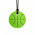 Colgante balón de baloncesto duro (verde lima)