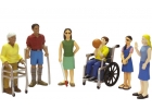 Amigos con discapacidades (6 piezas)