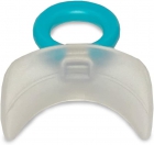 Pantalla oral plana blanda (estándar-aro azul)